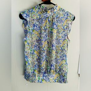 Women’s Maison d’Amelie floral blouse size S